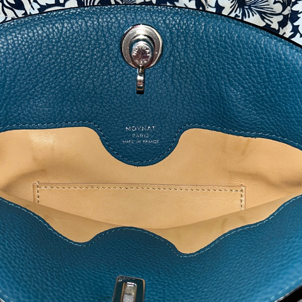 Moynat Paris Josephine bag made in France plus mermaid tag - Picture 12 of 16